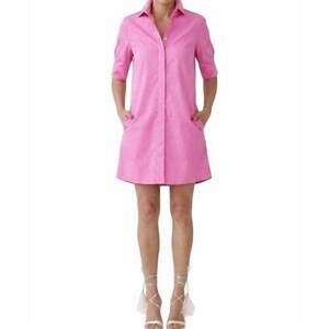 NEW PERLAVERA ciam mini dress in pink